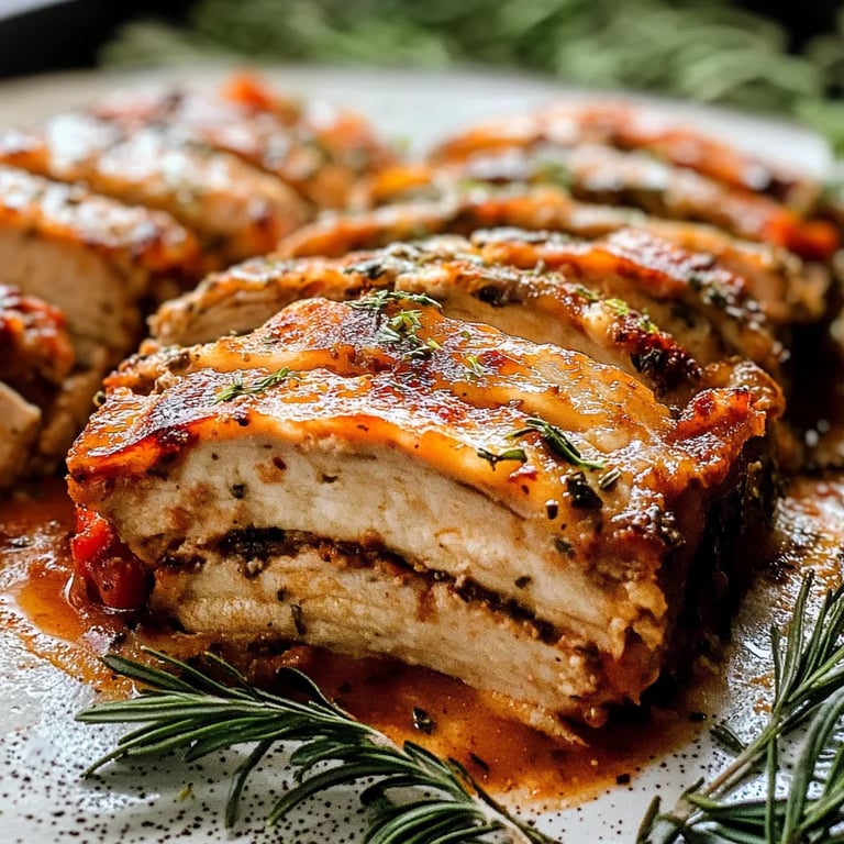 Pavo Relleno de Manzana y Nueces