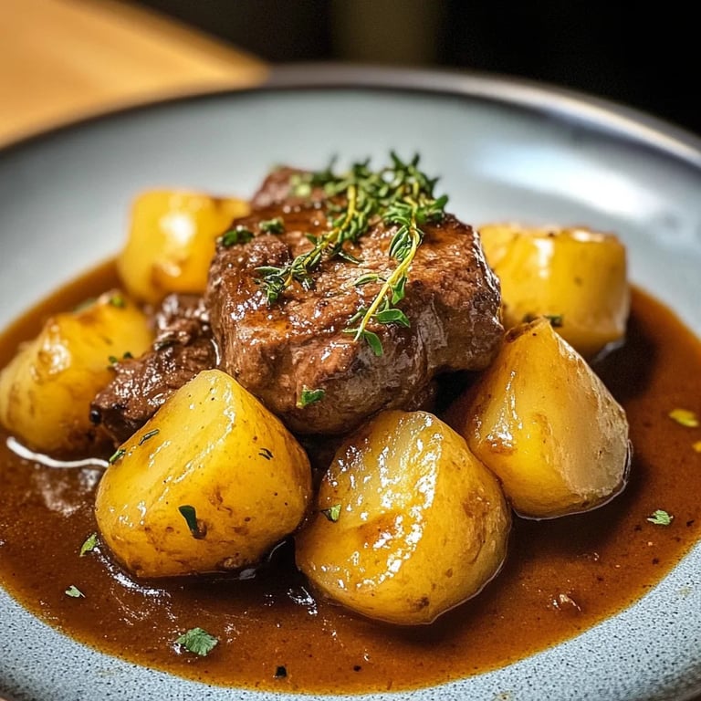 Estofado de Ternera con Patatas: Increíble Receta Secreta con 5 Sorpresas