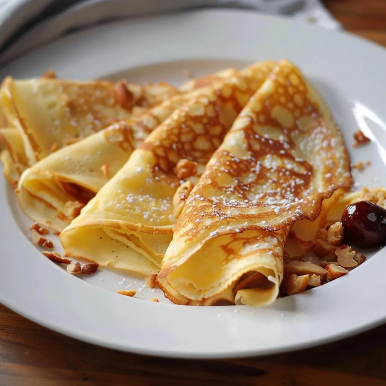 Crepe explosivo de desayuno