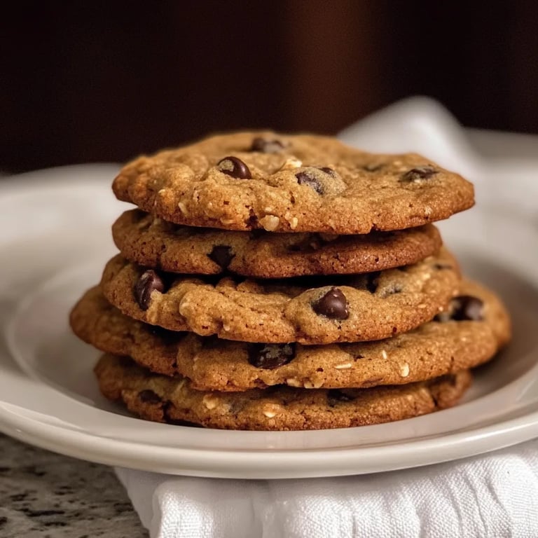Galletas de avena y chocolate