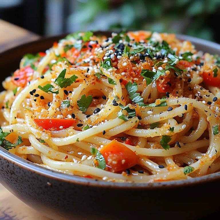 Ensalada de Espaguetis Tailandesa Picante: Una Increíble Receta Secreta