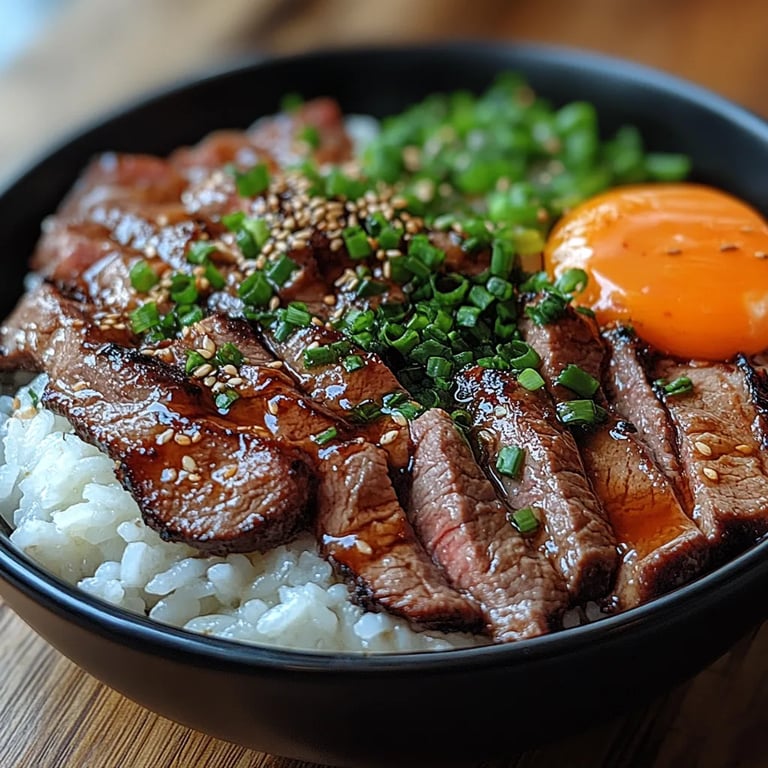 Tazones de Arroz con Carne Asada Coreana: Una Increíble Receta Última