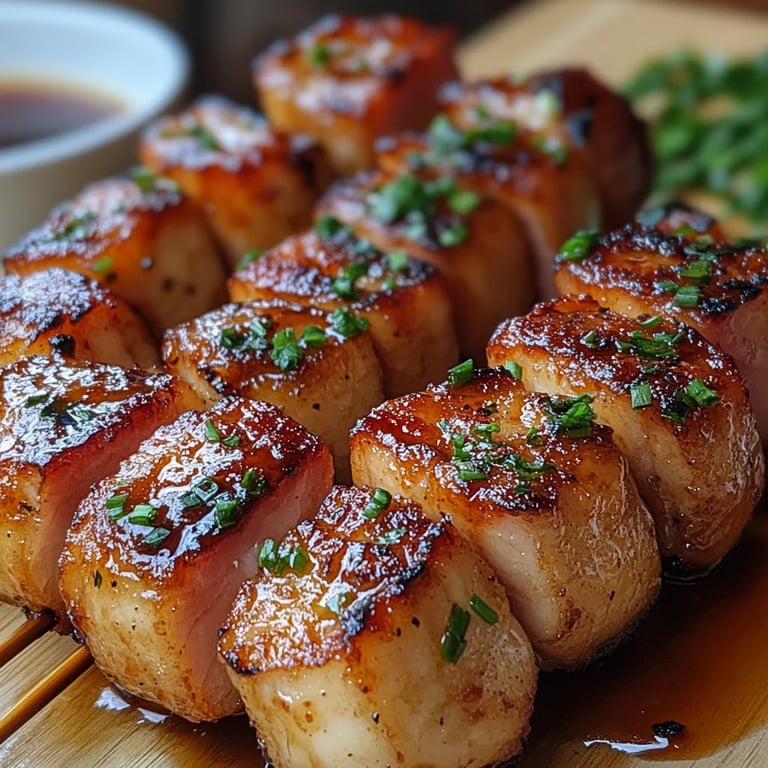 Bocados de Salmón Envuelto en Tocino Fritos al Aire: Una Increíble Receta Última