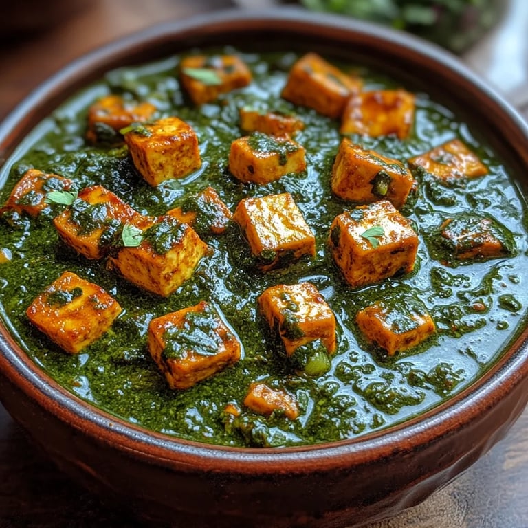 Palak Tofu: Una Increíble Receta Secreta para los Amantes de las Verduras