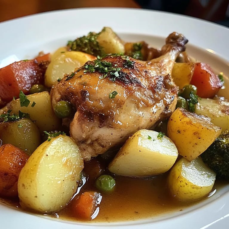 Estofado de Pollo con Patatas y Verduras: Una Increíble Receta Secreta