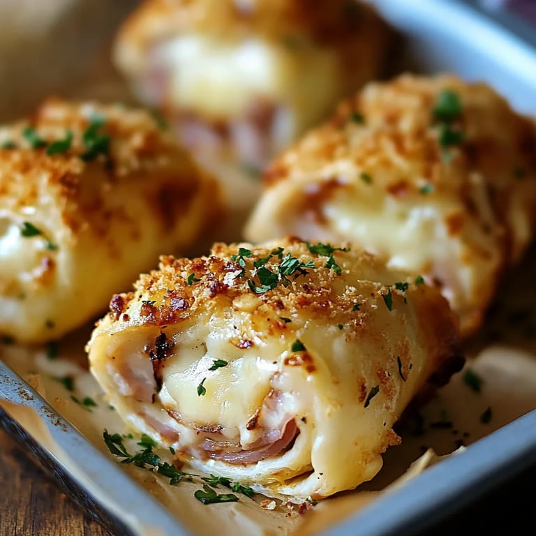 Roulés de Poulet Cordon Bleu: Una Increíble Receta Última