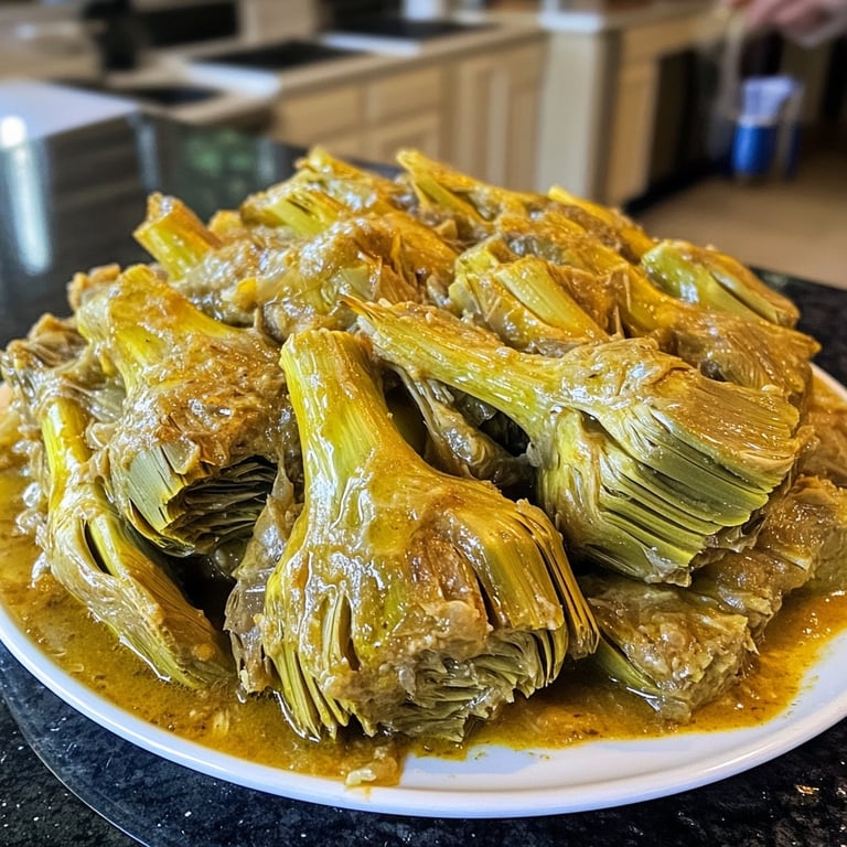 Alcachofas a la marinera