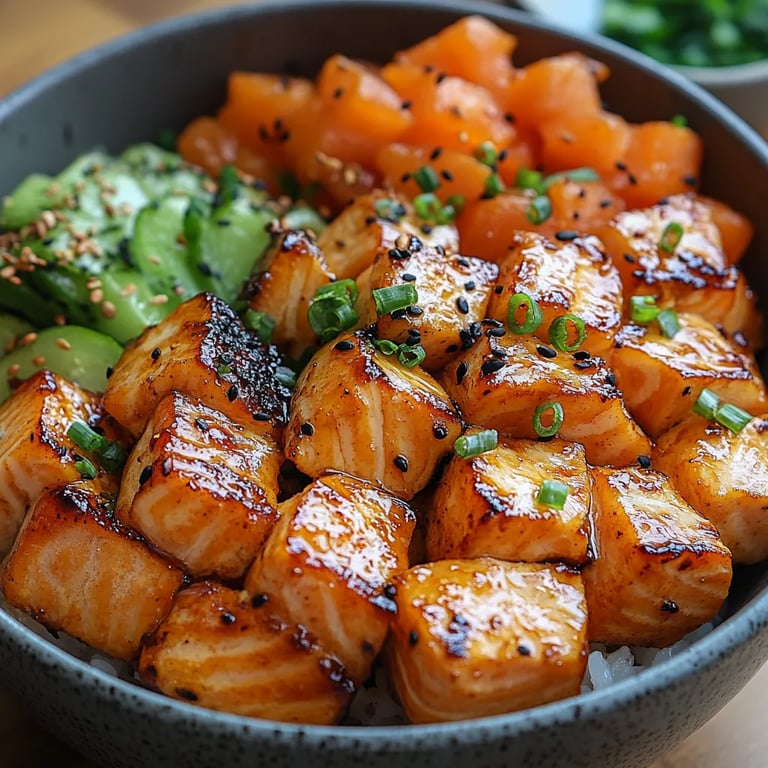Bowls de Salmón Bang Bang: La Increíble Receta Última