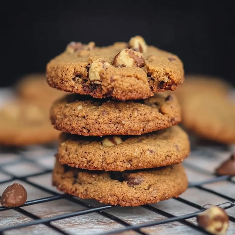 Galletas de nuez saludables