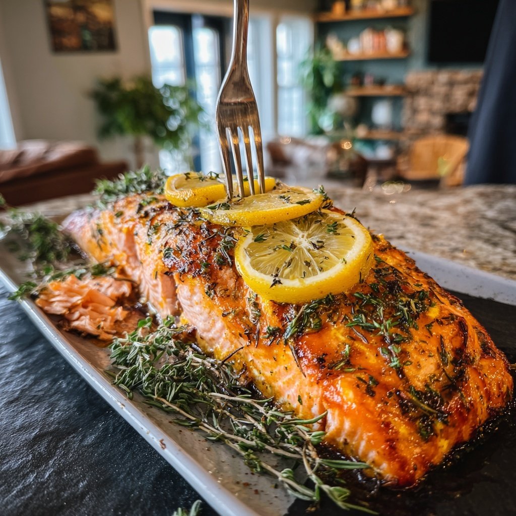 Salmón perfecto horneado quinoa lentejas