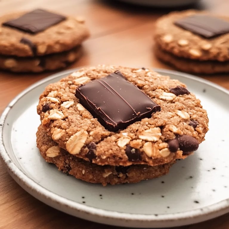 Galletas Veganas Saludables de Avena con Chispas de Chocolate: Una Increíble Receta Última