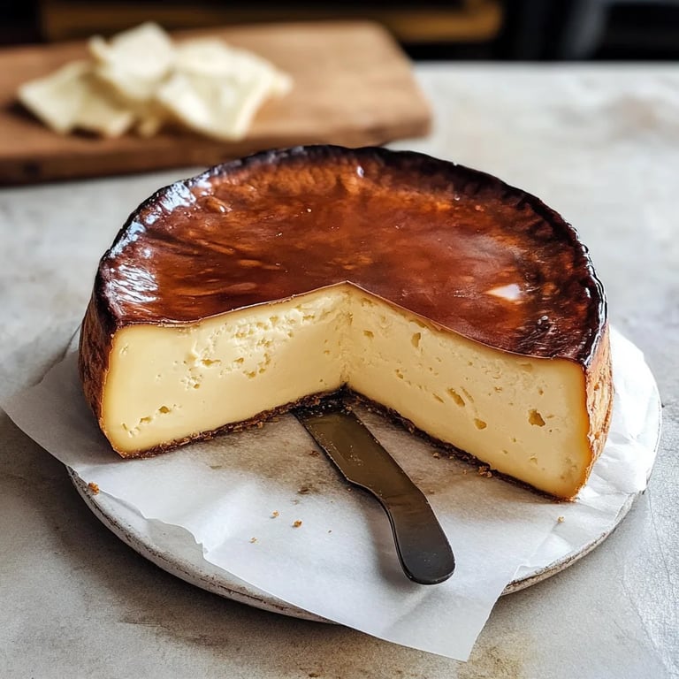 Cheesecake Vasco (Tarta de queso La Viña): Una Increíble Receta Última