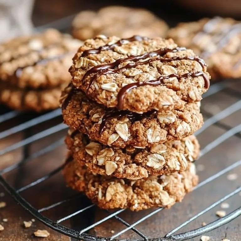 Galletas crujientes de avena y coco