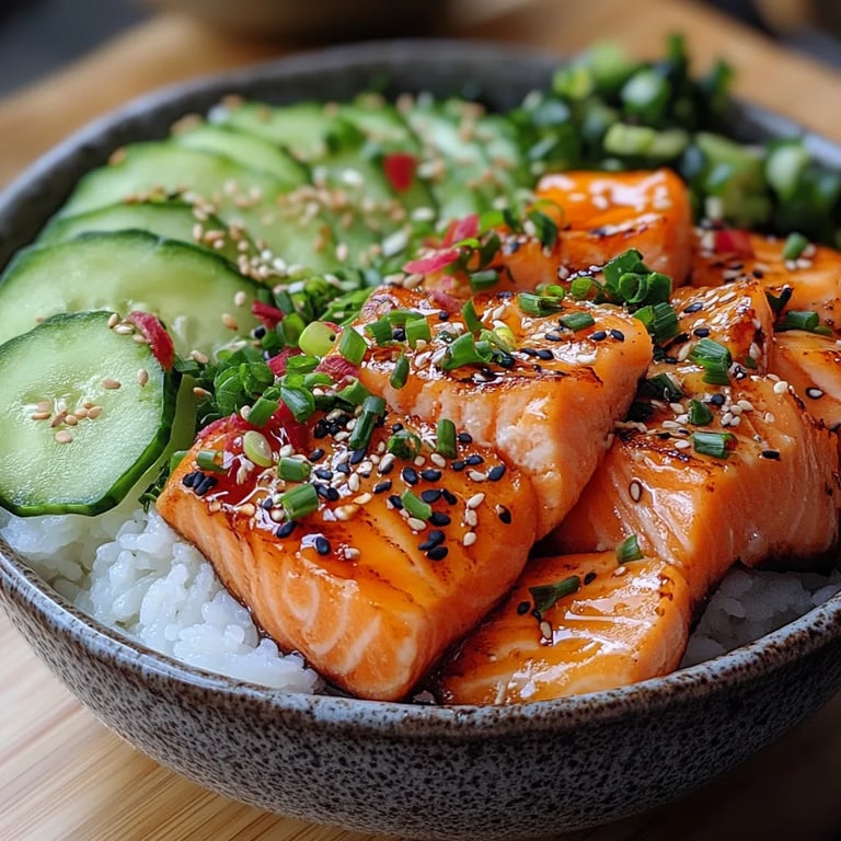 Bol de Sushi con Salmón al Horno: Una Increíble Receta Esencial
