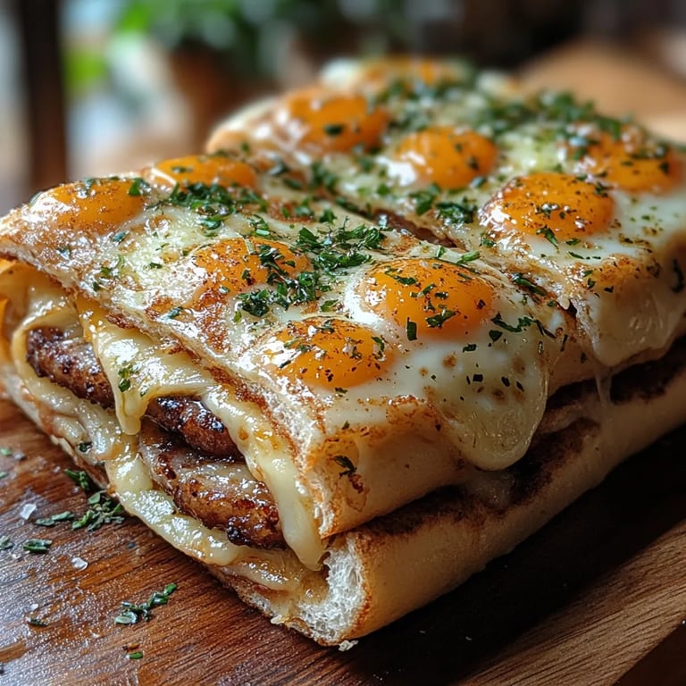 Desayuno de Huevo, Salchicha y Queso: Una Increíble Receta Última
