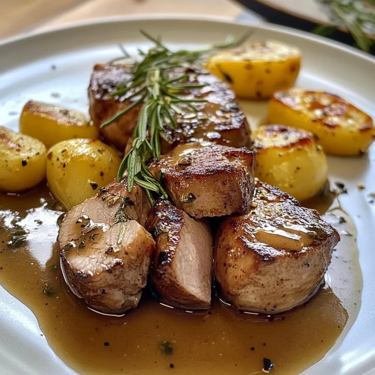 Solomillo de Cerdo en Salsa de Mostaza: Una Increíble Receta Esencial