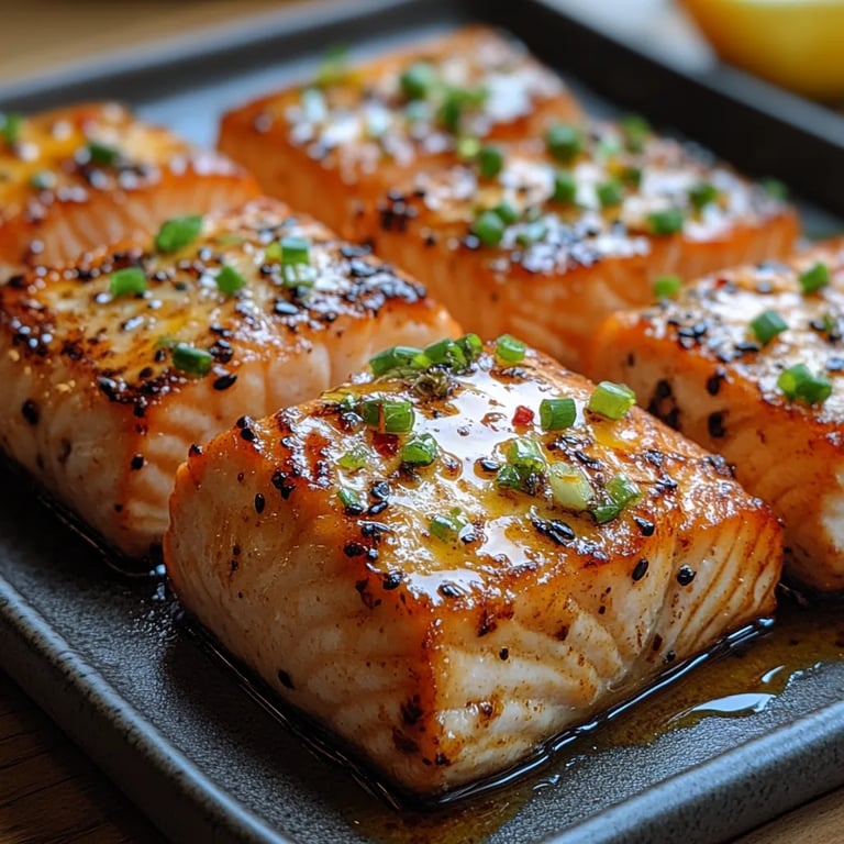 Salmón Crujiente Dulce y Picante en Freidora de Aire: Una Increíble Receta Última