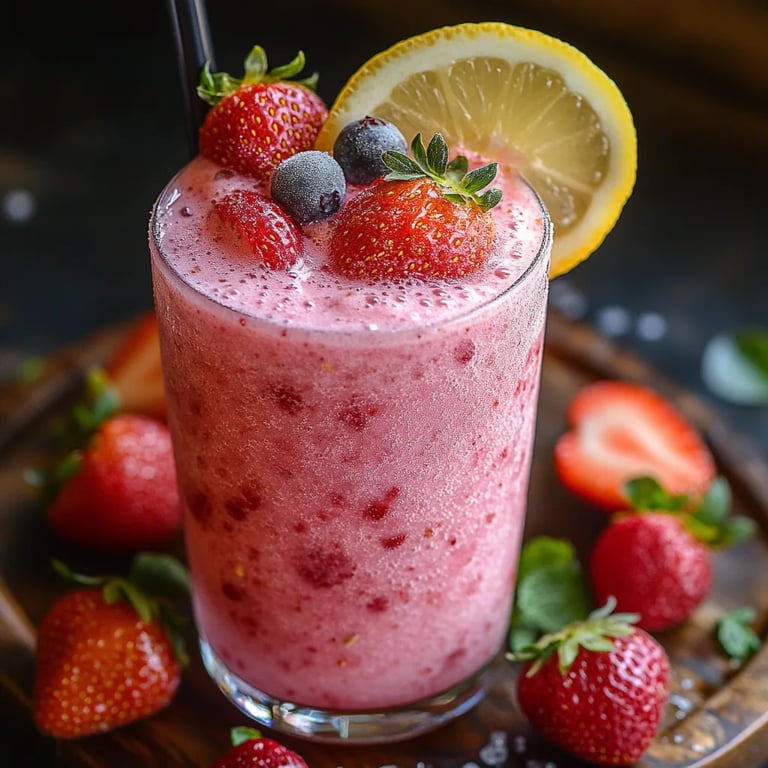 Limonada de Fresa con Glaseado: Una Increíble Receta Última