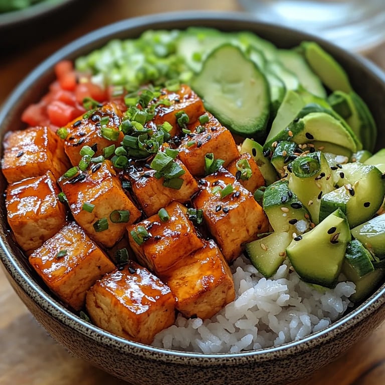 Tazones de Tofu Pegajoso: Una Increíble Receta Última