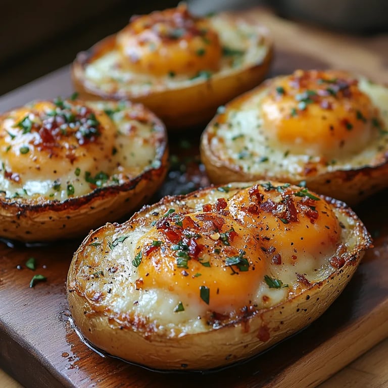 Papas al horno picantes y cargadas para el desayuno: Una Increíble Receta Última