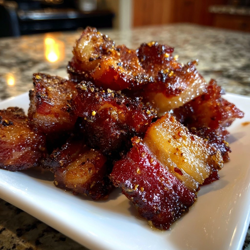 Panceta de Cerdo con Sabores Jamaicanos