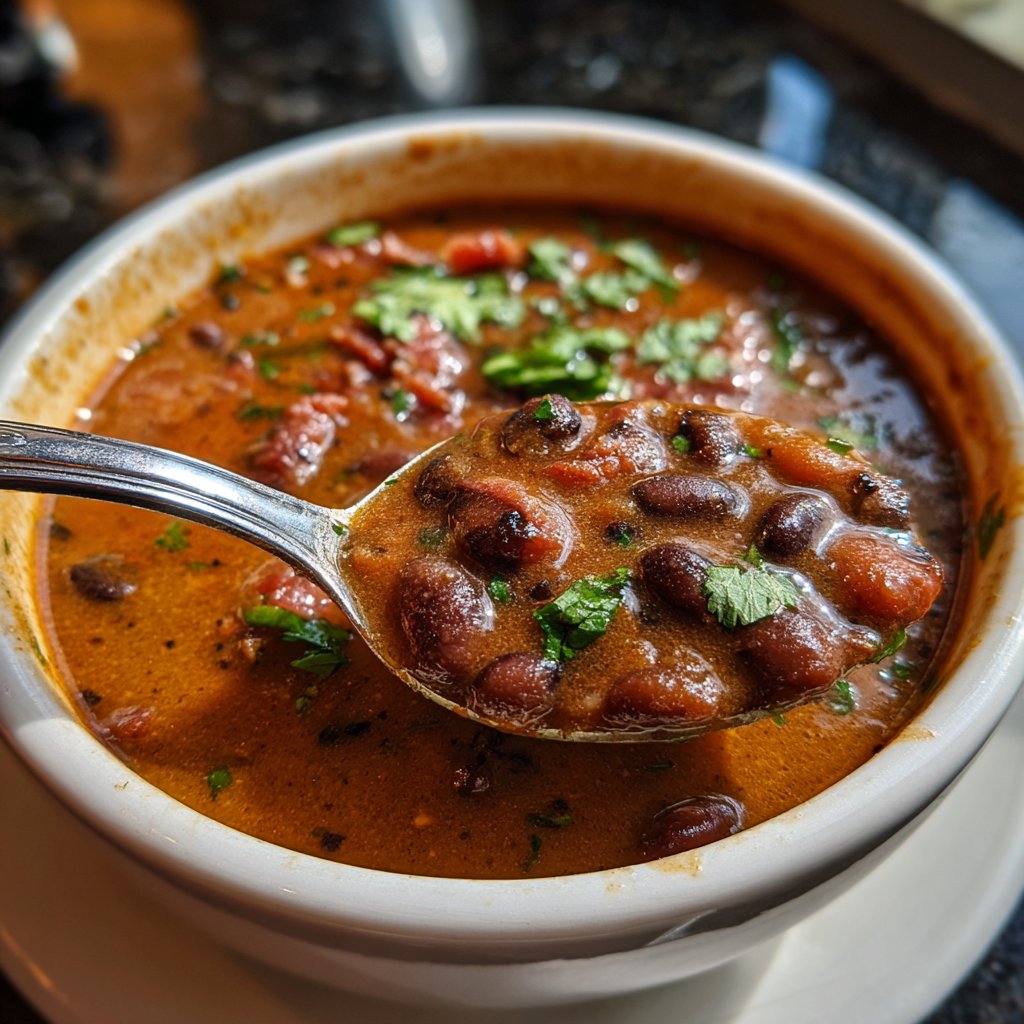 Frijoles de ojo negro cremosos sureños