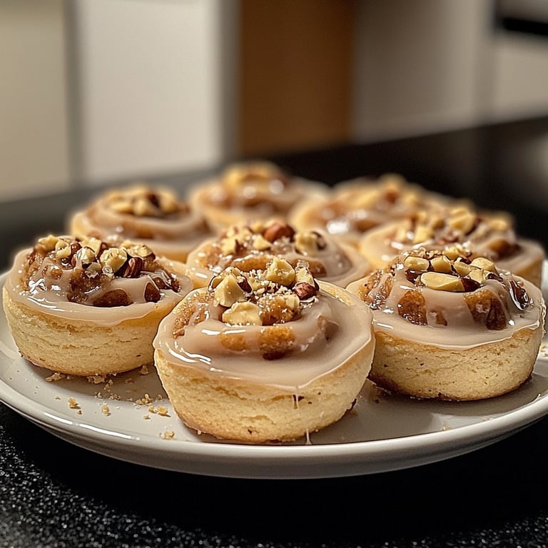 Mozartplätzchen — klassische Nougat-Haselnuss-Küsse