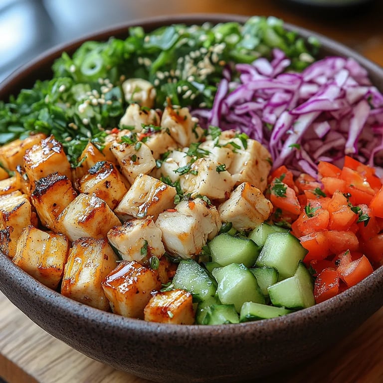 Ensalada Estilo Rollito de Primavera: Una Increíble Receta Última