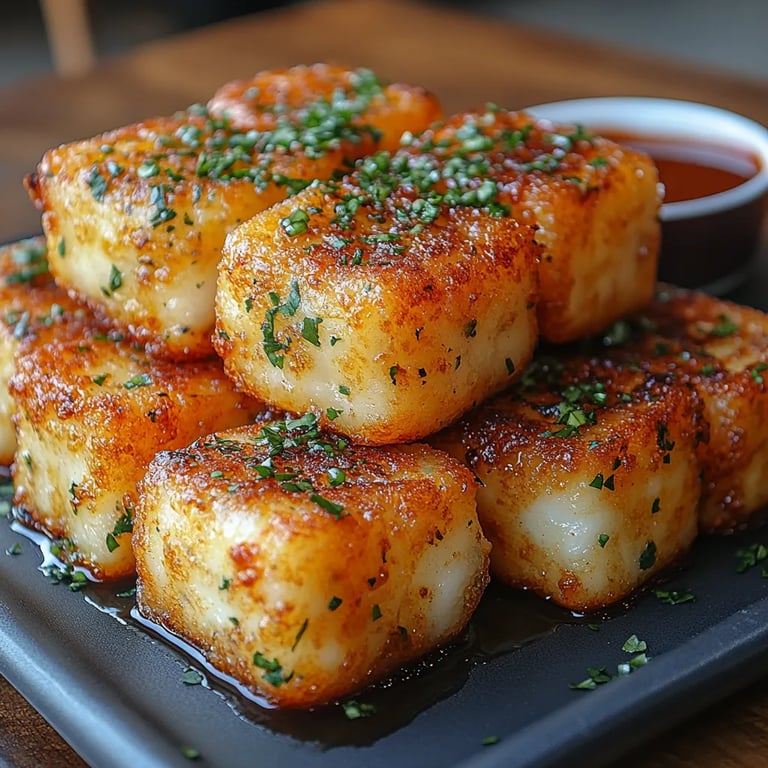 Cubos de Queso Frito con Doble Empanizado: Una Increíble Receta Secreta