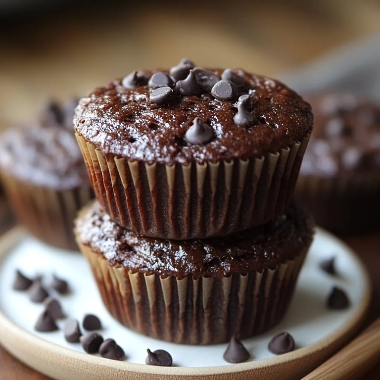 Muffins Saludables de Chocolate con Calabacín y Proteína: La Increíble Receta Última