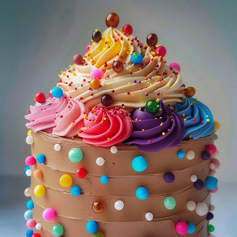 Pastel de Cumpleaños Floral