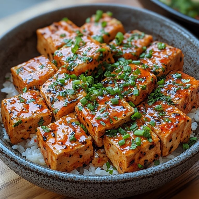 Tofu Picante con Salsa Cremosa de Coco: Una Increíble Receta Esencial