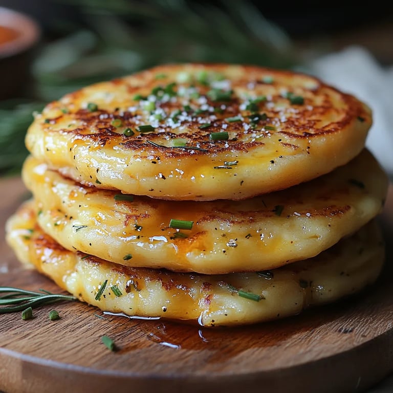 Panqueques de Queso y Cebollino: La Última Receta Increíble